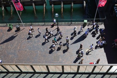 Pedestrians at Circular Quay, Sydney