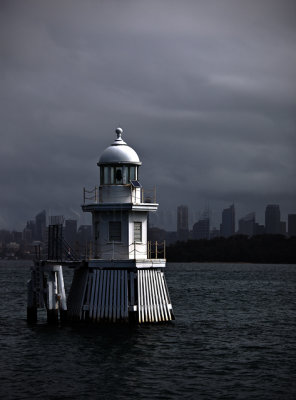 Marker on Sydney Harbour, Australia