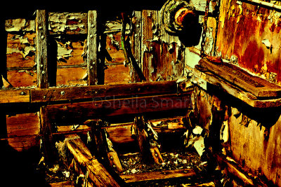 Decaying boat