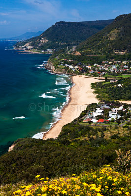 View from Stanwell Tops portrait