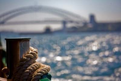Sydney Harbour Bridge backdrop