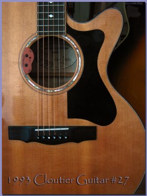 1993 Cloutier Guitar #27