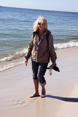 A walk on the Beach--ORANGE BEACH, Ala.