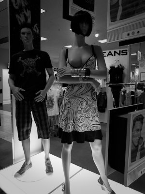 Flashed by Mannequin