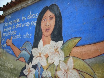 Mural in San Juan Comalapa
