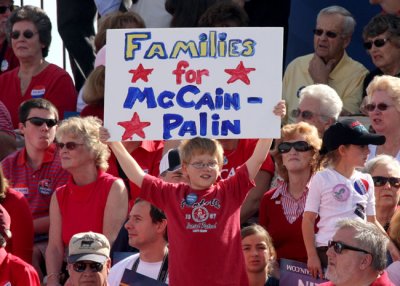 families for McCain-Palin