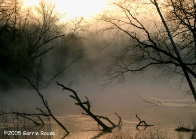 river smoke
