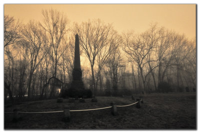 A Foggy Night at the Cemetary