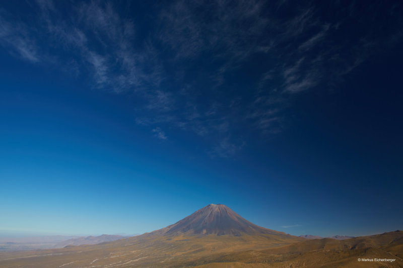 El Misti with Arequipa on the left