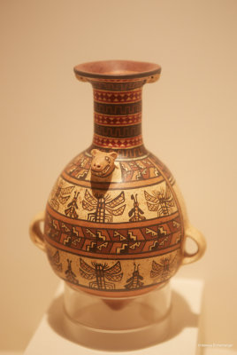 beautiful decorated vase