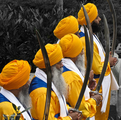 Ceremonial Sikh Swordsmen