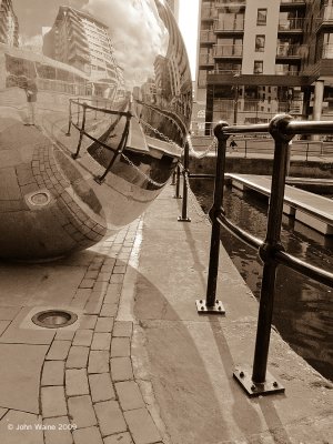 Clarence Dock Reflection
