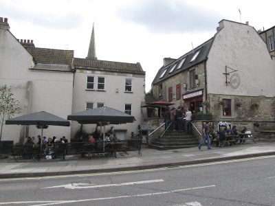 Pig & Fiddle Pub (X on map)