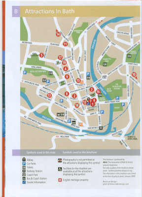 Alternative detailed map