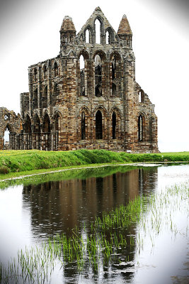 Whitby Abbey Reflected