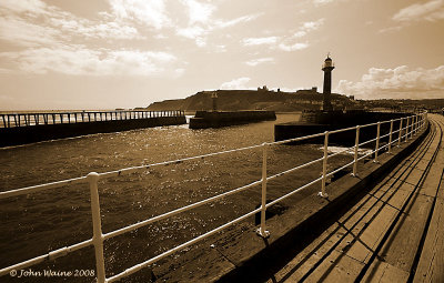 Whitby - looking back