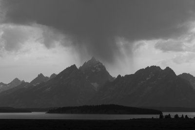 Rain on the Tetons Black and White.jpg