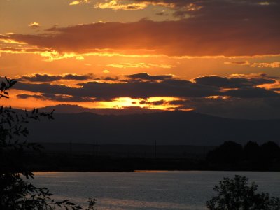 Sunset at JC Striker reservoir.JPG
