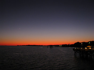 Sunset at Cedar Key, FL