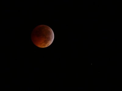 first day of winter begins with lunar eclipse
