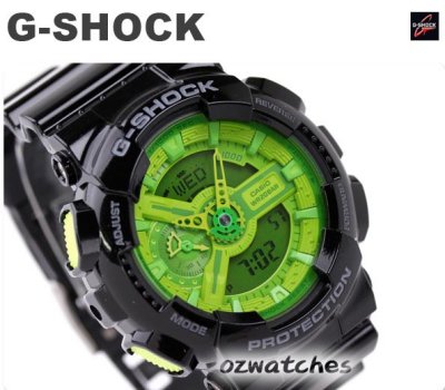 CASIO G-SHOCK MAGNETIC RESISTANT GA-110B GA-110B-1A3