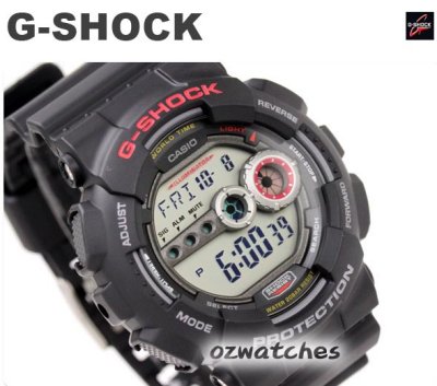CASIO G-SHOCK SUPER LED 7 YEAR BATTERY GD-100 GD-100-1A