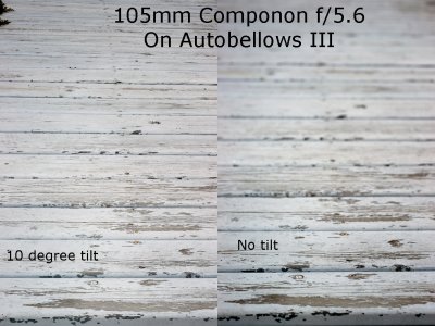 Deck  Comparison Autobellows III Tilt Test A900