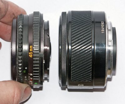 Comparison to AF 50mm f/1.7