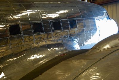 DC-3 fuselage.