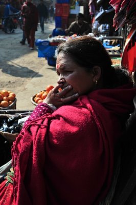 Vendor in Patan.