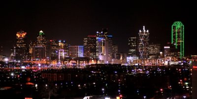 Dallas night from the Hilton Anatole.jpg