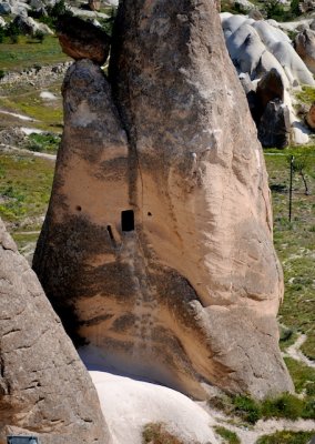 In Cappadocia steps lead up into a dwelling-.jpg