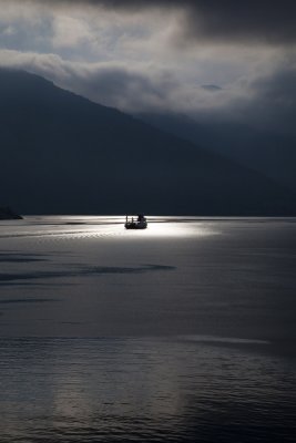 Evening ferry from Balestrand