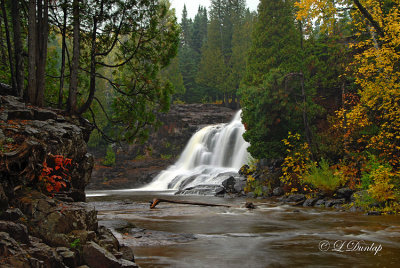 23.2 - Gooseberry: Upper Falls From River Level