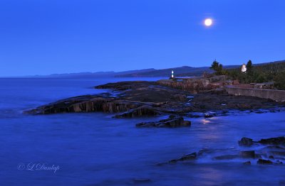 133.1 - Artists Point, Early Morning Moonlight