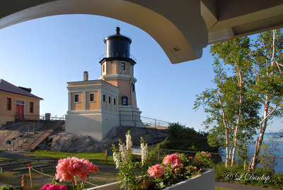 42.7 - Split Rock Lighthouse Seen From The Keeper's Front Porch
