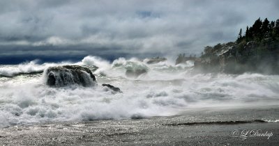 114.1 - Storm at Silver Bay Beach, Two