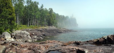 44.5 - Split Rock Lighthouse:  Lake Effect Fog