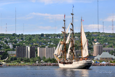 Tall Ships TS13: Barque Europa In Duluth Harbor