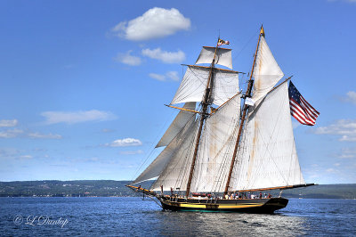 Tall Ships TS15: Pride Of Baltimore II Along Duluth Shore