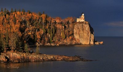 *** 42.42 - Split Rock Lighthouse At October 2010's First Friday Lighting