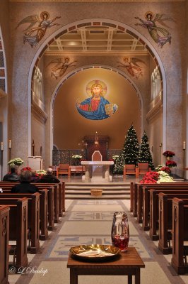 Cathedral Of Christ The King At Christmas 2010, Vertical