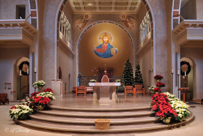 Cathedral Of Christ The King At Christmas 2010, Horizontal