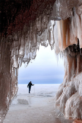 Ice Caves Hiker