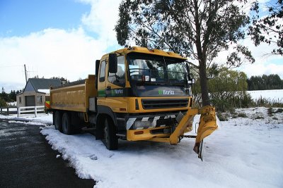 Snow truck.
