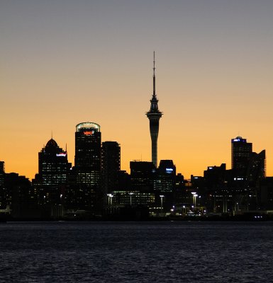Auckland City... end of the Day...