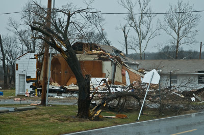 Last Images of 2010  and the first of 2011    Robertsville, Mo.  Tornado