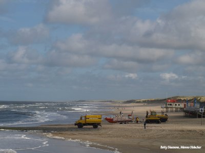 Petten - lancering reddingsboot