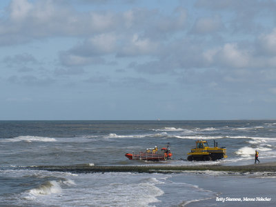 Petten - lancering reddingsboot