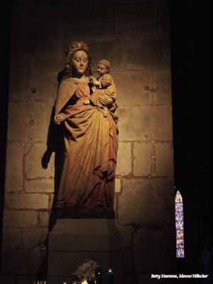 Madonna in de kerk